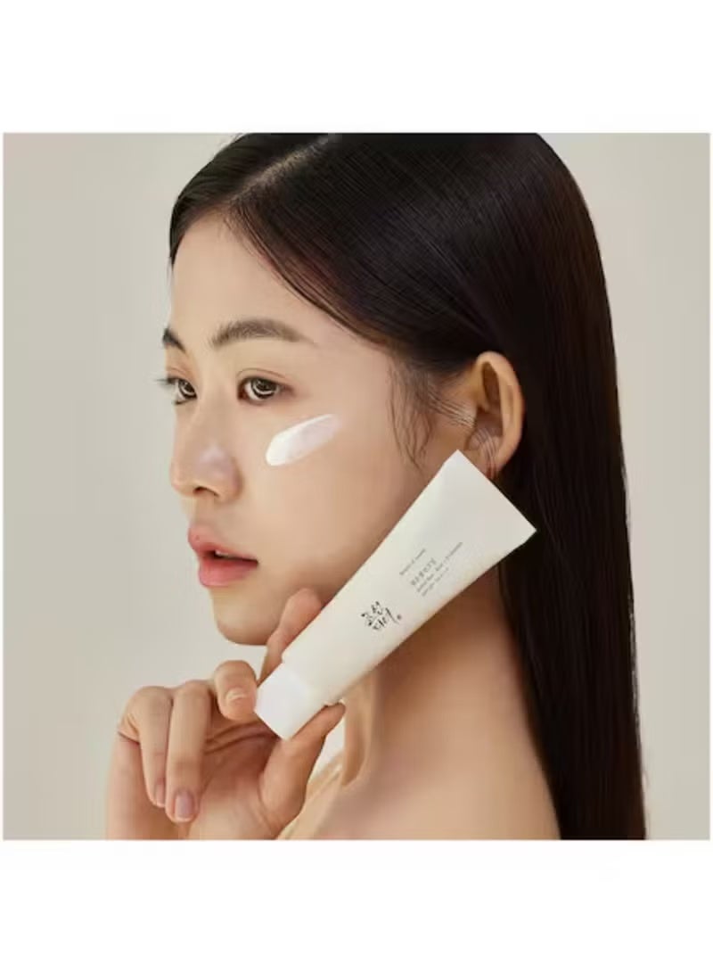 واقي شمس بروبيوتيك من أرز جوسون، عامل حماية من الشمس SPF50+ | قاعدة برايمر ندية، مناسب لجميع أنواع البشرة - Image 3
